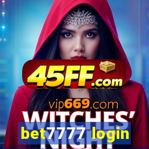 bet7777 login